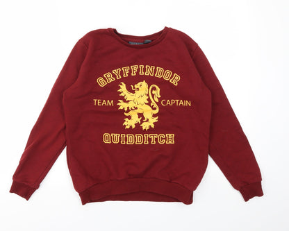 Primark Womens Red   Pullover Jumper Size 8