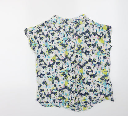 EAST  Womens Multicoloured Floral  Basic T-Shirt Size 14