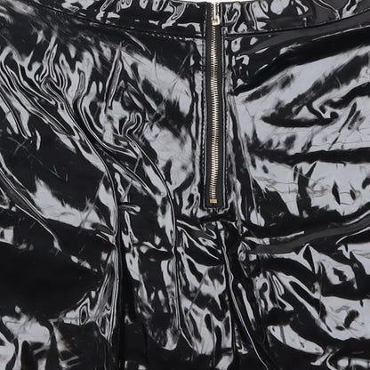 Hearts & Bows Womens Black   Flare Skirt Size 10