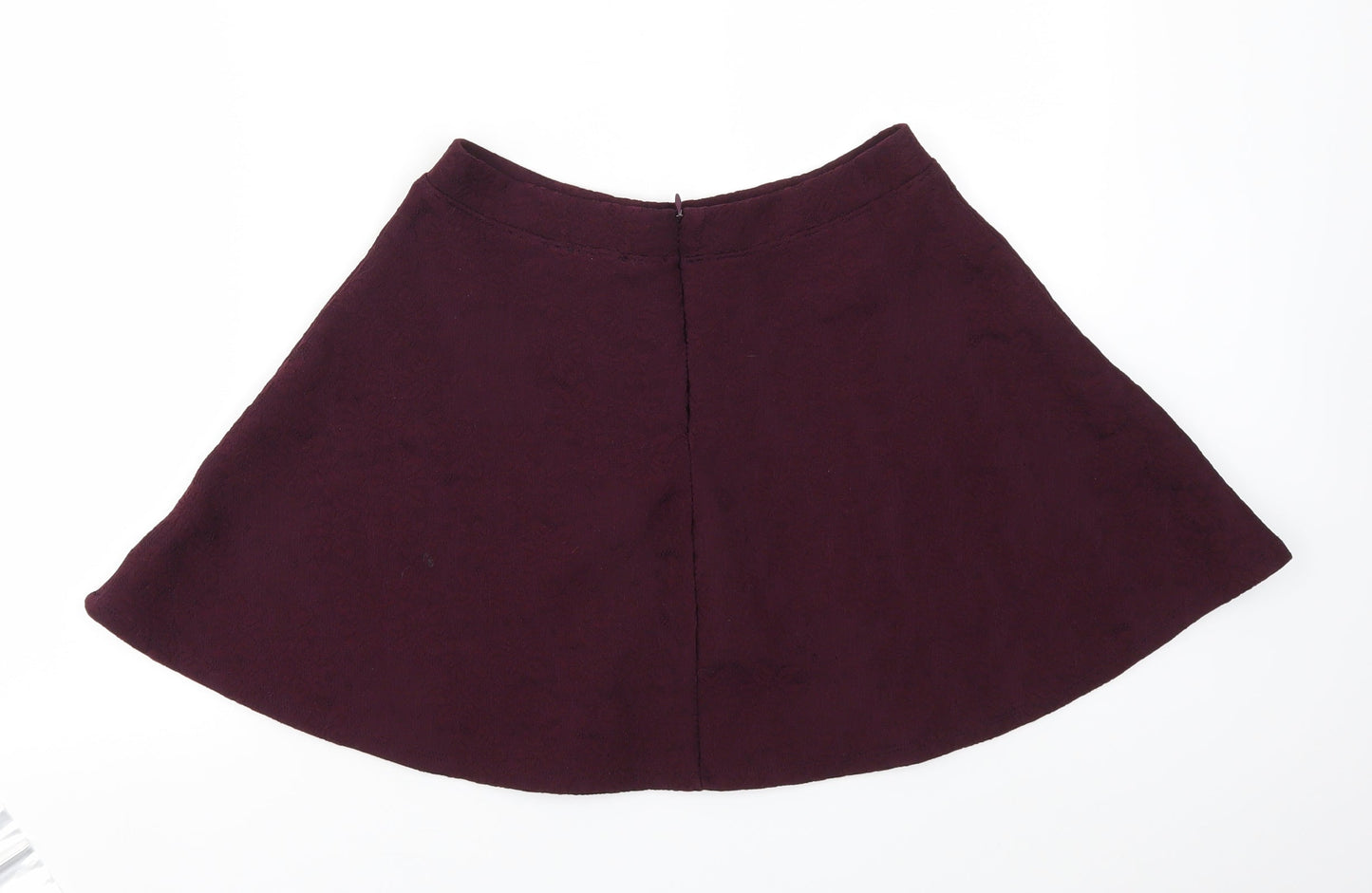 FOREVER 21 Womens Purple   Flare Skirt Size M
