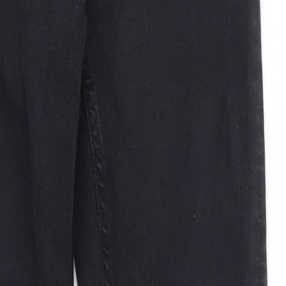 Topshop Womens Black   Skinny Jeans Size 25 in L28 in