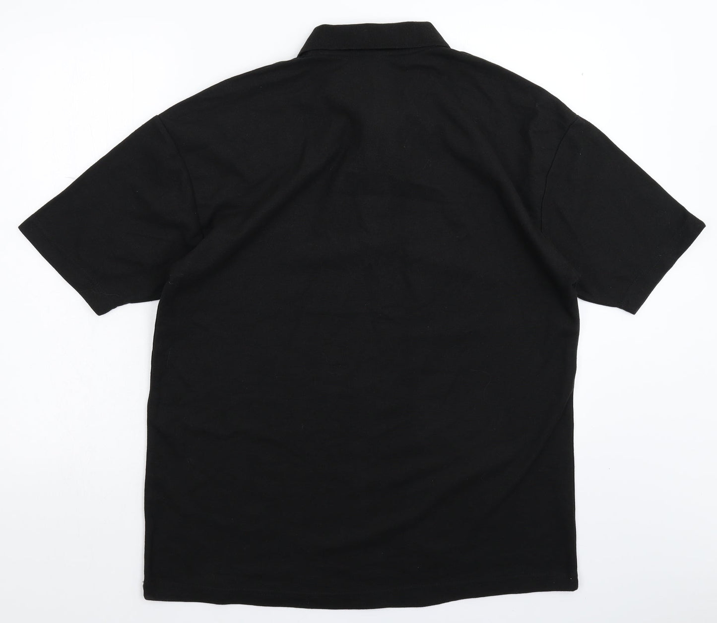 Preworn Mens Black    Polo Size 2XL