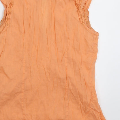 ASOS Womens Beige   Basic T-Shirt Size 10