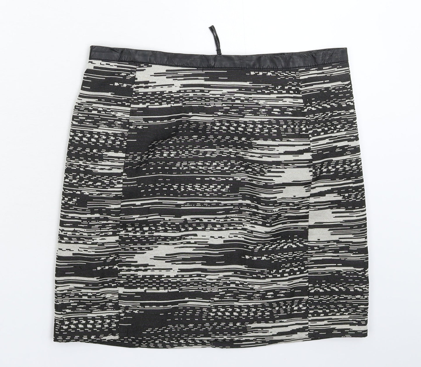 H&M Womens Grey   Mini Skirt Size 12