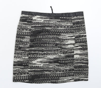 H&M Womens Grey   Mini Skirt Size 12