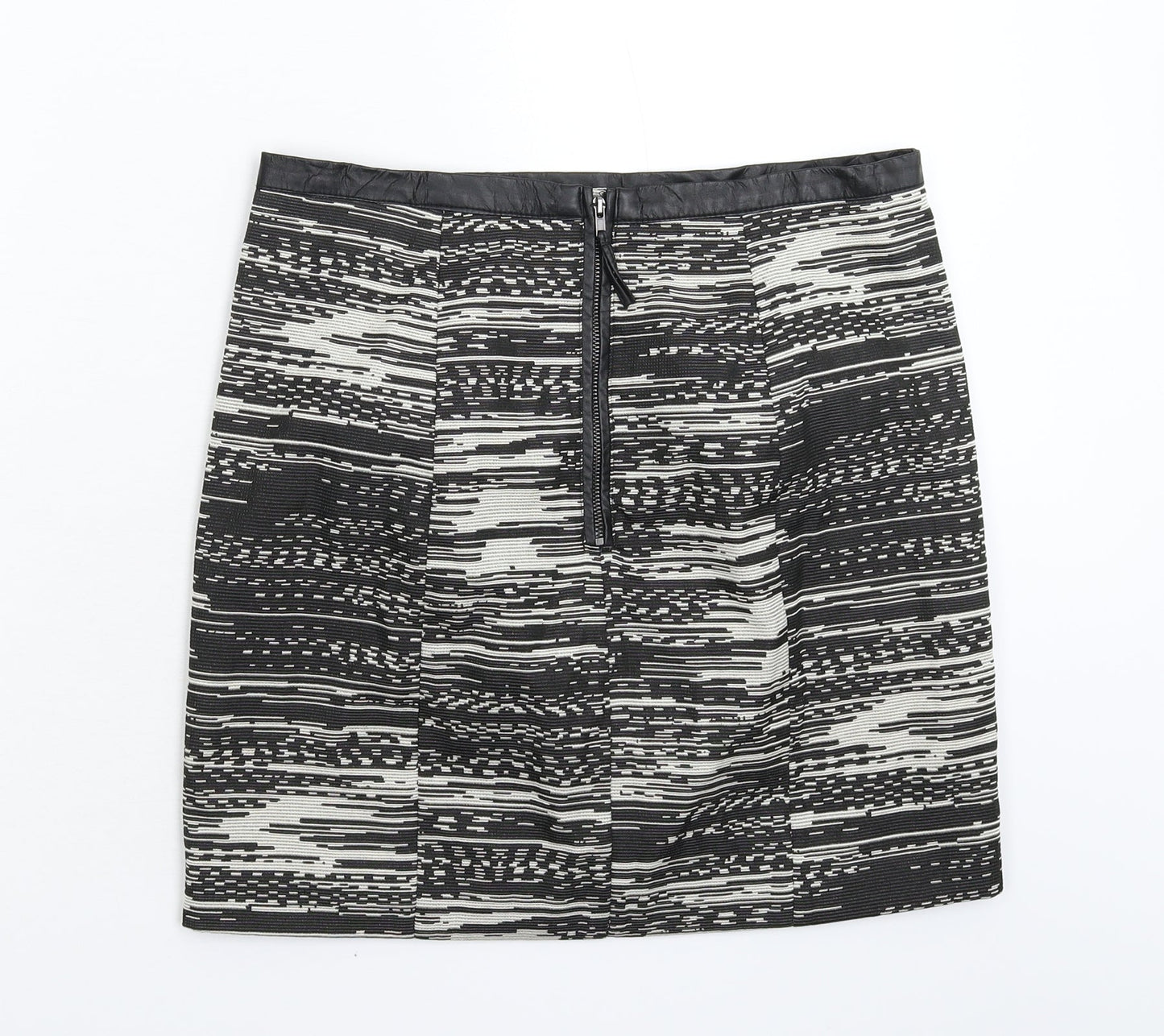 H&M Womens Grey   Mini Skirt Size 12
