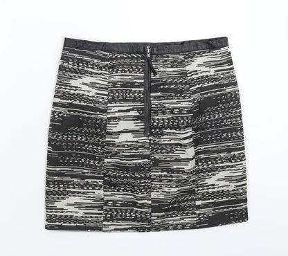 H&M Womens Grey   Mini Skirt Size 12