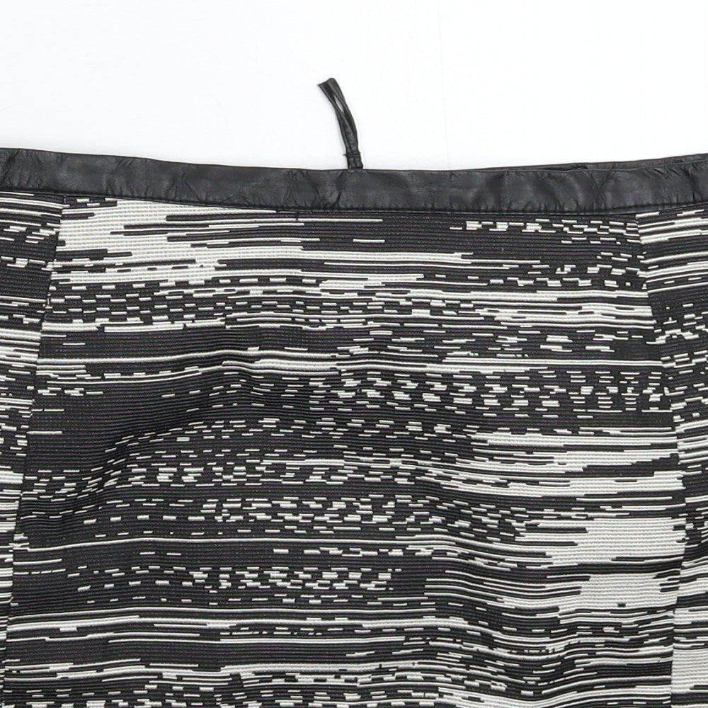 H&M Womens Grey   Mini Skirt Size 12