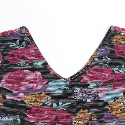 Womens UK Size 12 Atmosphere Multicoloured Basic T-Shirt