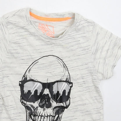 Matalan Boys Grey   Basic T-Shirt Size 6 Years