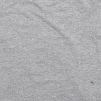 Gildan Boys Grey   Basic T-Shirt Size 5-6 Years