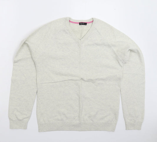 Cedar Wood State Mens Grey  Knit Pullover Jumper Size M