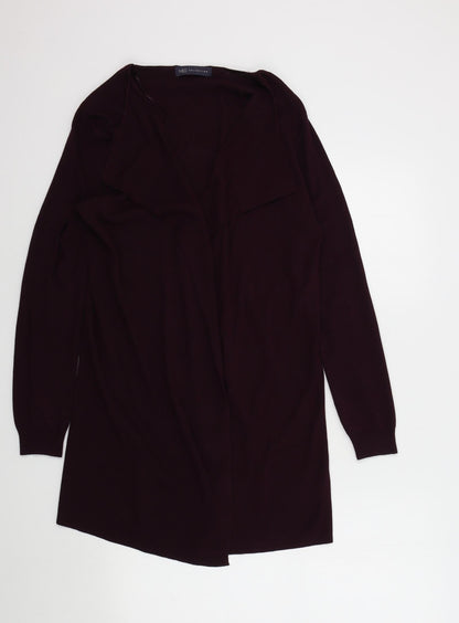 Womens UK Size M M&S Purple Cardigan Jumper