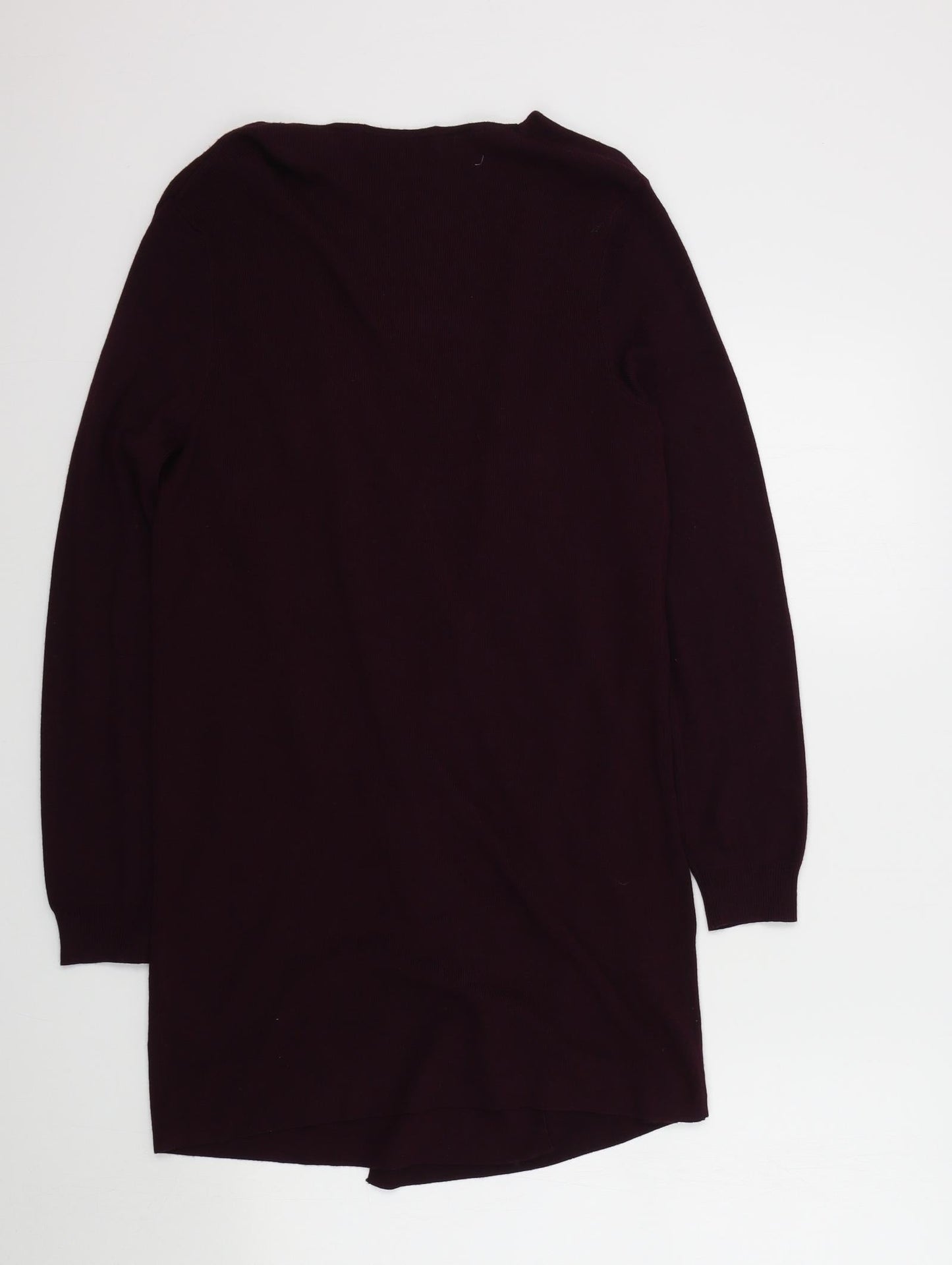 Womens UK Size M M&S Purple Cardigan Jumper