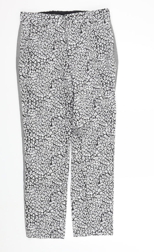 Womens UK Size 30 in Preworn Regular Fit  Grey Trousers