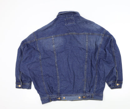 Womens UK Size M FOREVER 21 Blue Jacket