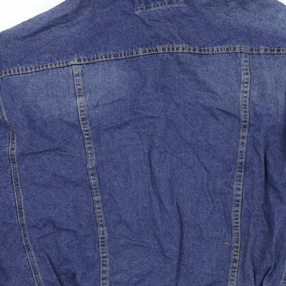 Womens UK Size M FOREVER 21 Blue Jacket