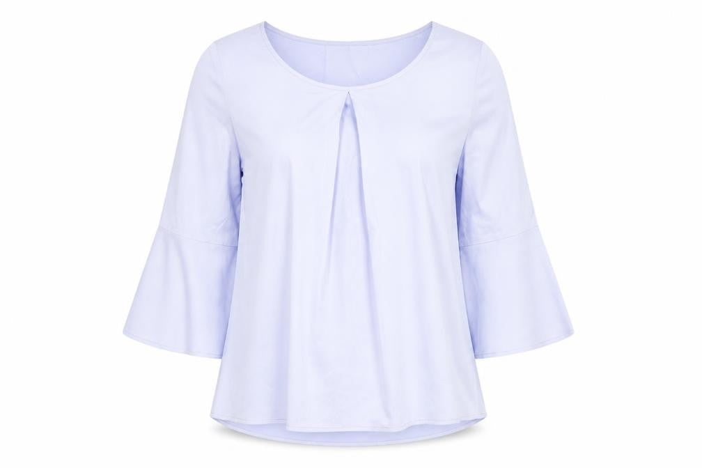 Womens UK Size 8 Misstruth Purple Basic Blouse