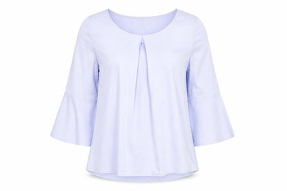 Womens UK Size 8 Misstruth Purple Basic Blouse