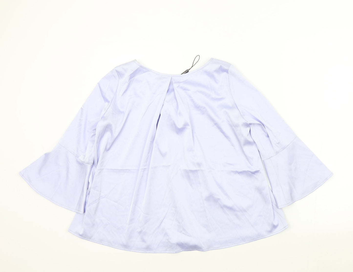 Womens UK Size 8 Misstruth Purple Basic Blouse