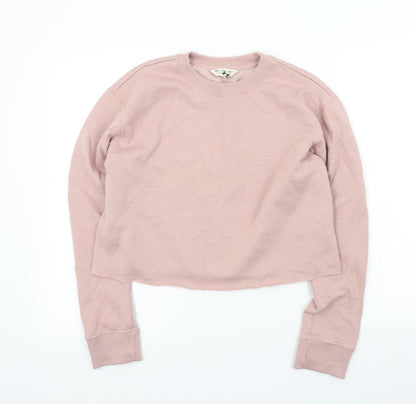 Womens UK Size 10 Miss Selfridge Pink Pullover Jumper