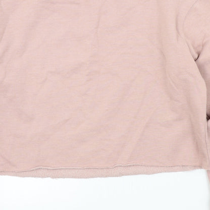 Womens UK Size 10 Miss Selfridge Pink Pullover Jumper