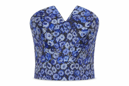 Womens UK Size 8 Misstruth Blue Basic T-Shirt