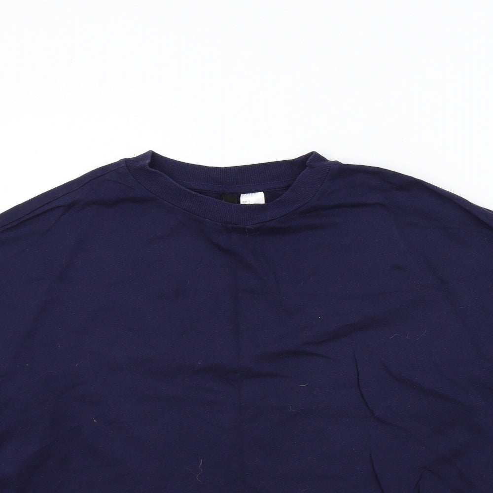 Womens UK Size S H&M Blue Pullover Jumper