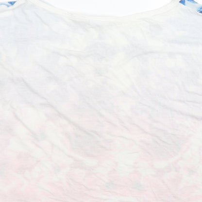 Womens UK Size M VERO MODA Multicoloured Basic T-Shirt