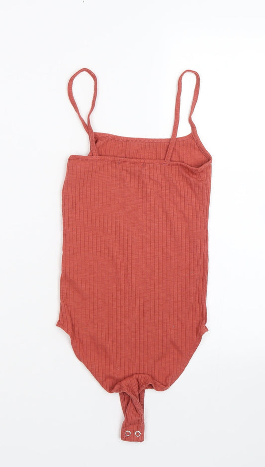 Primark Womens Orange   Catsuit One-Piece Size 6