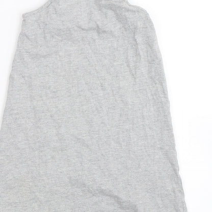 Matalan Girls Grey   Basic Tank Size 7 Years