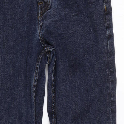 Denim co Womens Blue  Denim Straight Jeans Size 32 L26 in
