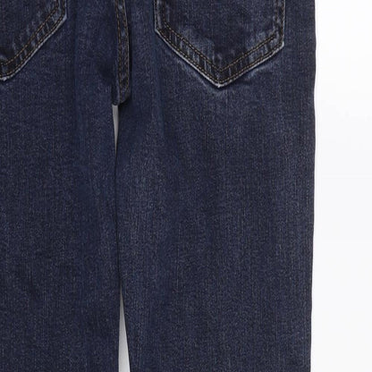 Denim co Womens Blue  Denim Straight Jeans Size 32 L26 in