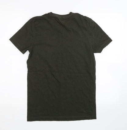 Womens UK Size XS TU Green Basic T-Shirt