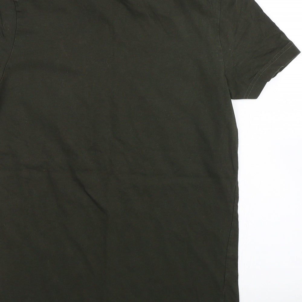 Womens UK Size XS TU Green Basic T-Shirt