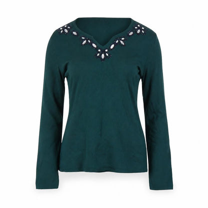 Womens UK Size S Roman Green Pullover Jumper