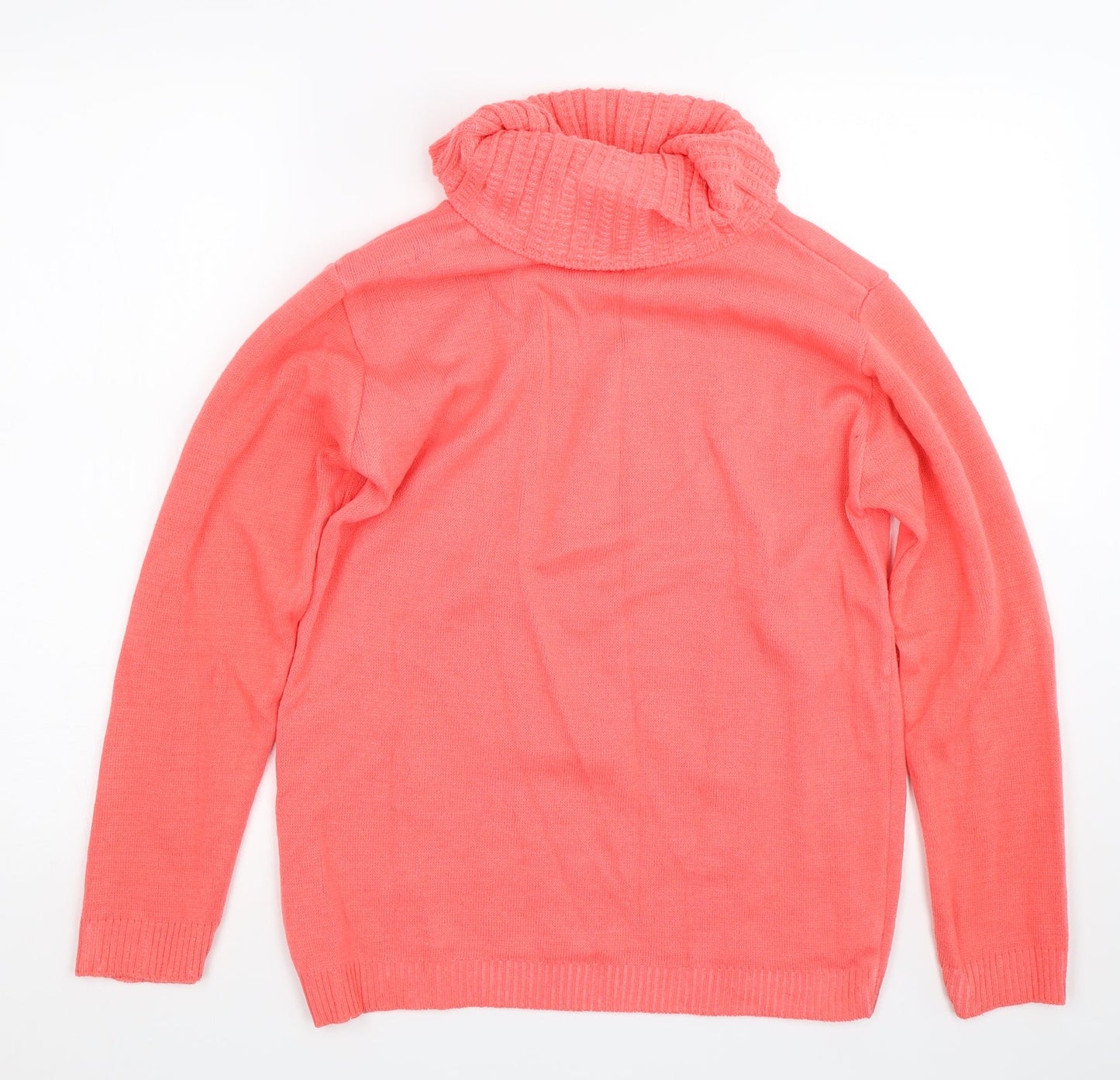 Womens UK Size M sarah hamilton Pink Pullover Jumper