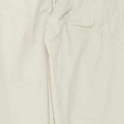 Womens UK Size 10 River Island Regular Fit  Beige Trousers