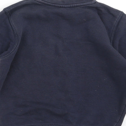 TU Boys Blue   Pullover Sweatshirt Size 5 Years  - school wear