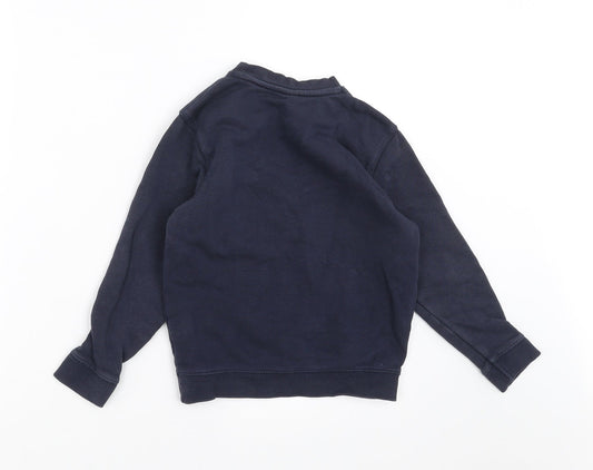 TU Boys Blue   Pullover Sweatshirt Size 5 Years  - school wear