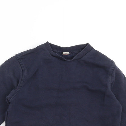 TU Boys Blue   Pullover Sweatshirt Size 5 Years  - school wear
