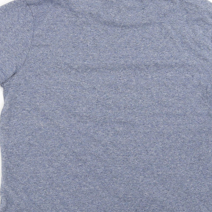 Mens UK Size M Divided by H&M Blue  T-Shirt