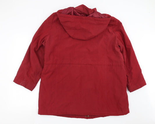 BM Womens Red   Jacket  Size L
