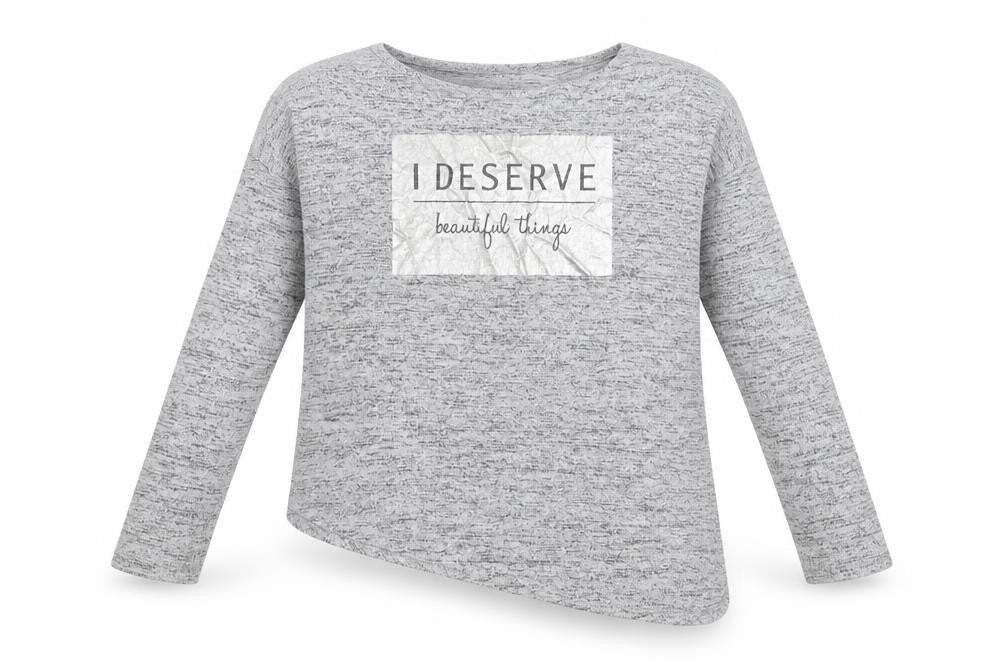 Young Dimension Girls Grey  Knit Pullover Jumper Size 10-11 Years  - i deserve beautiful things
