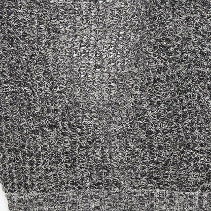 BM Collection Womens Grey   Wrap Jumper Size M