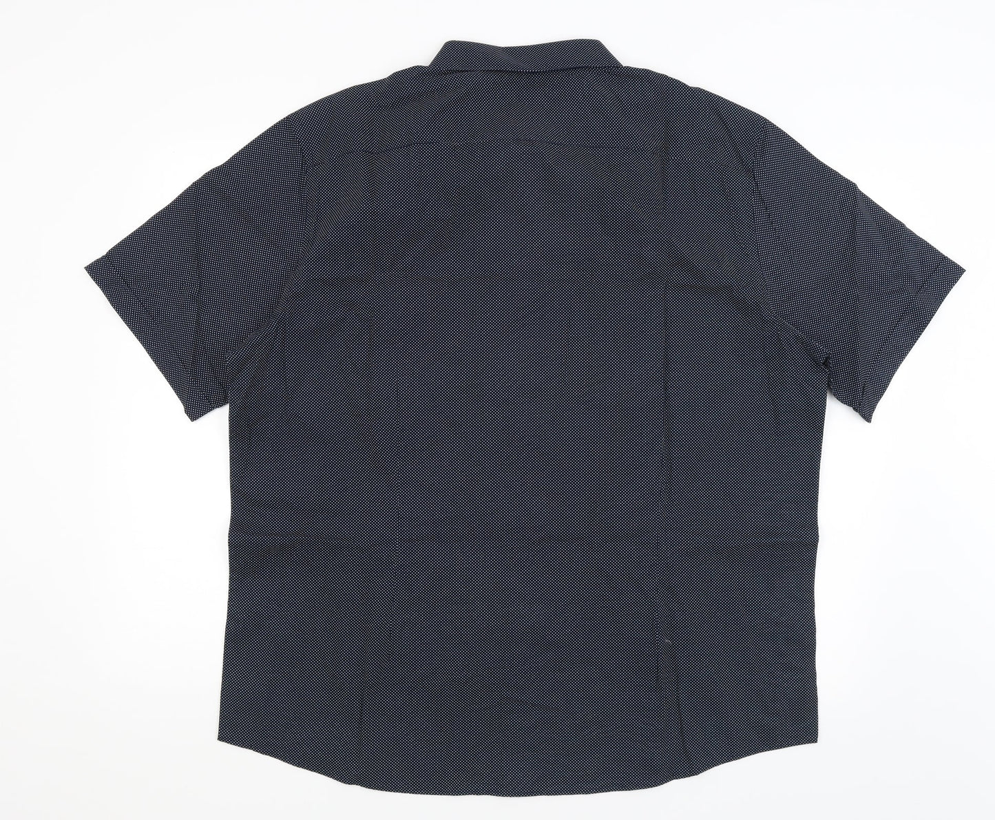 George Mens Blue    Button-Up Size 2XL