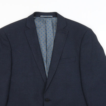 Mens UK Size L NEXT Regular Blue Suit Jacket