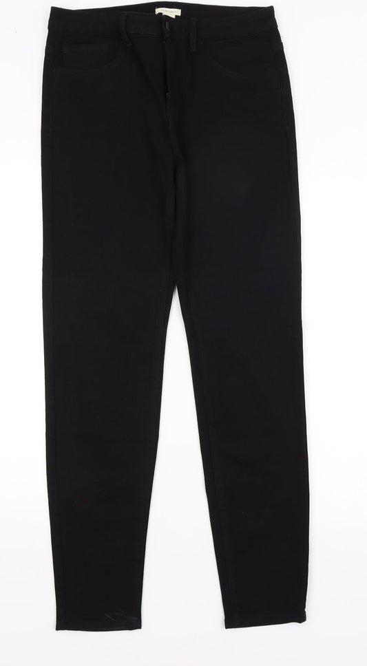 FOREVER 21 Womens Black   Straight Jeans Size 30 in L29.5 in