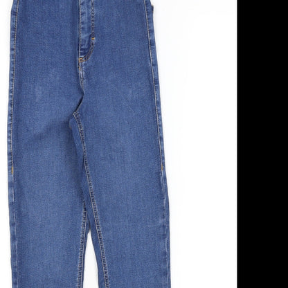 Topshop Womens Blue   Skinny Jeans Size 24 in L24 in