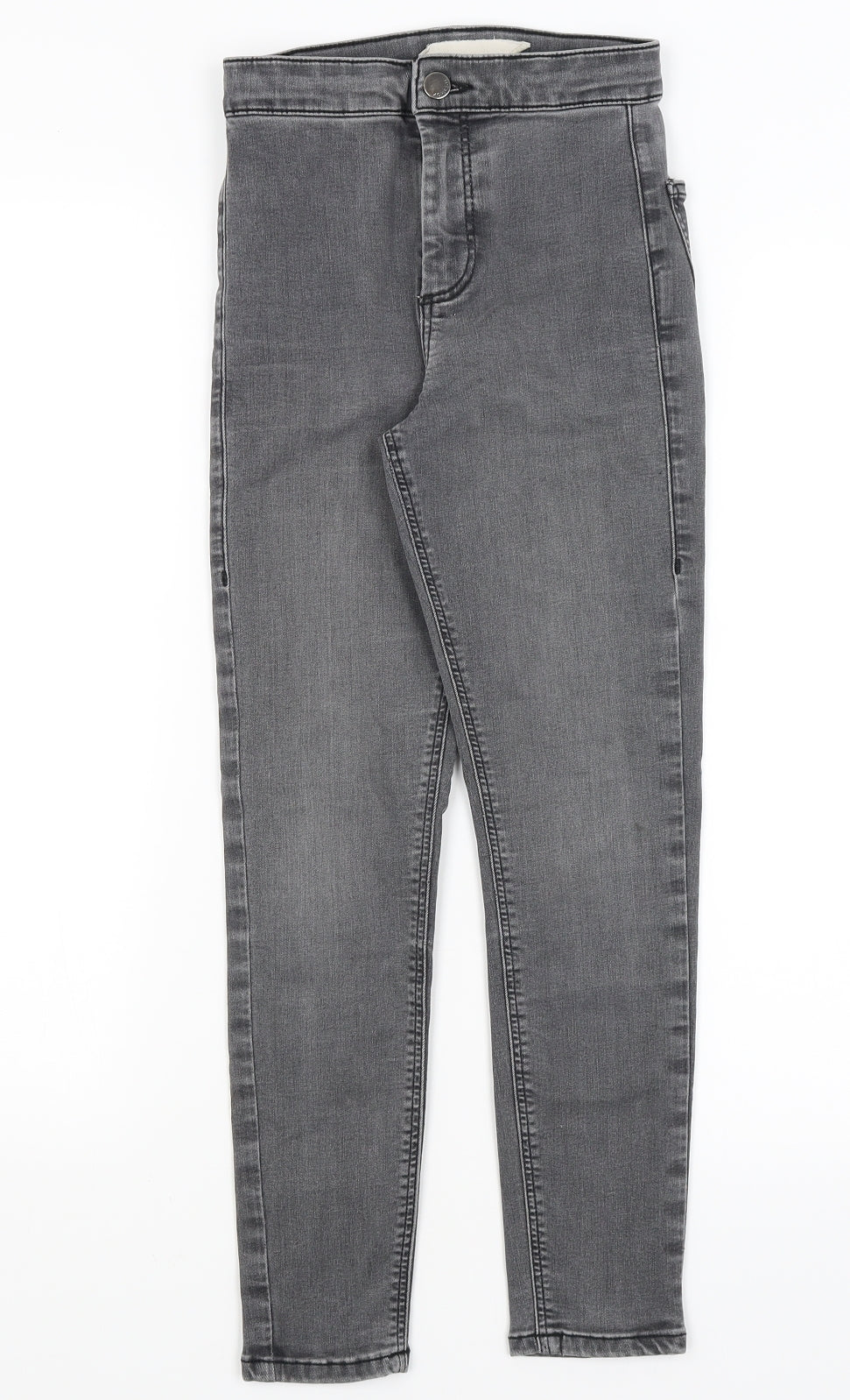 Topshop Womens Grey   Skinny Jeans Size 25 in L23 in